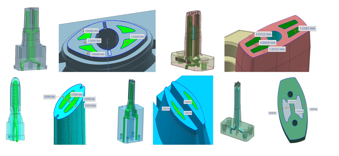 3D printing molds